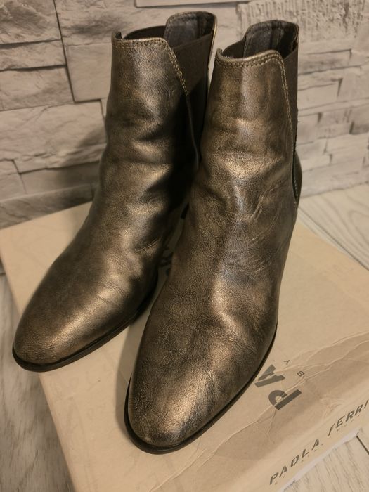 Botine damă toc gros