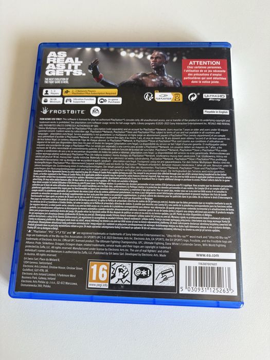 Ufc 5 за playstation 5