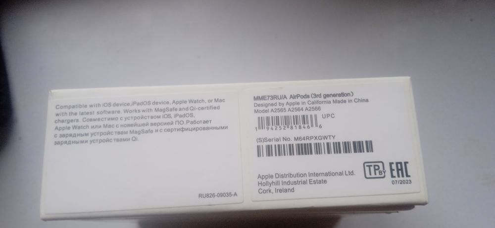 Airpods 3 simsiz quloqchin