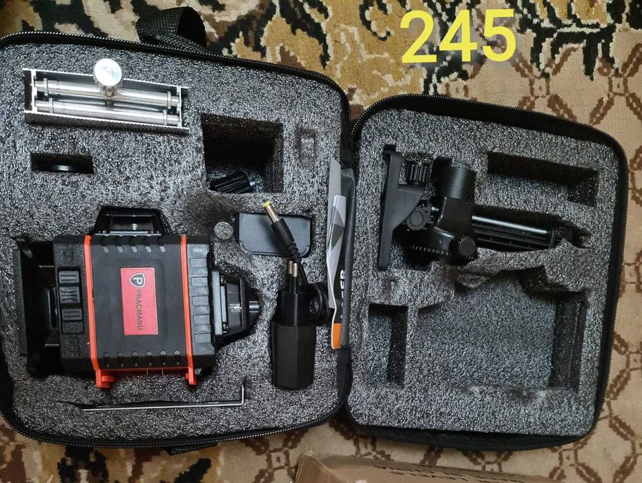 Nivela laser 4D-16linii-telecomanda+suporti+Bluetooth