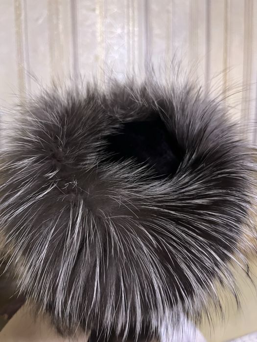 Продам шапку чернобурку