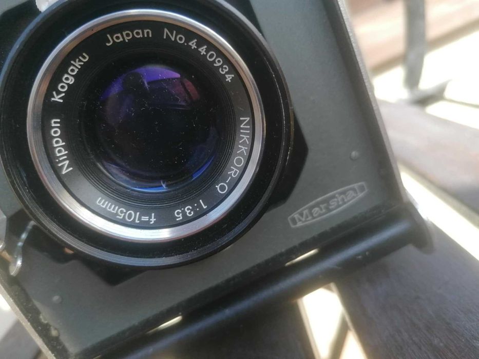 Marshall Press Camera Ролфилм 6х9 камера +   105 mm обектив