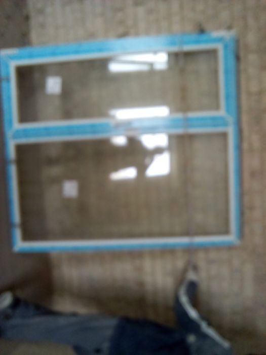 Витражь оконый с балкона