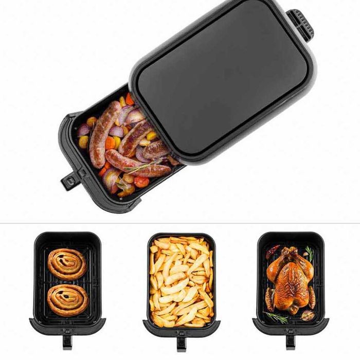 Фритюрник с горещ въздух Muhler с подарък книга и  две години гаранция