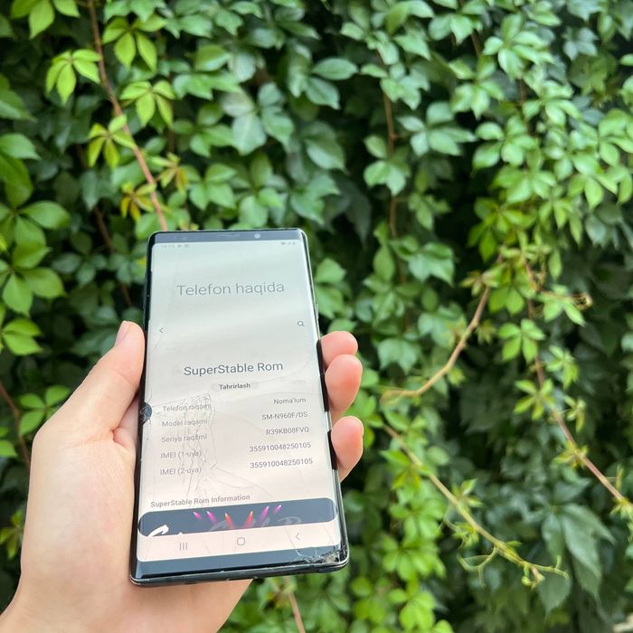 Samsung galaxy note 9
