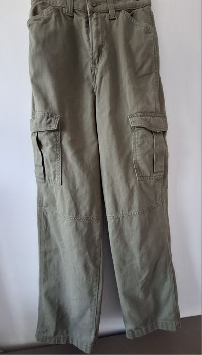 Pantaloni cargo, XXS-32 ,kaki, dama , H&M