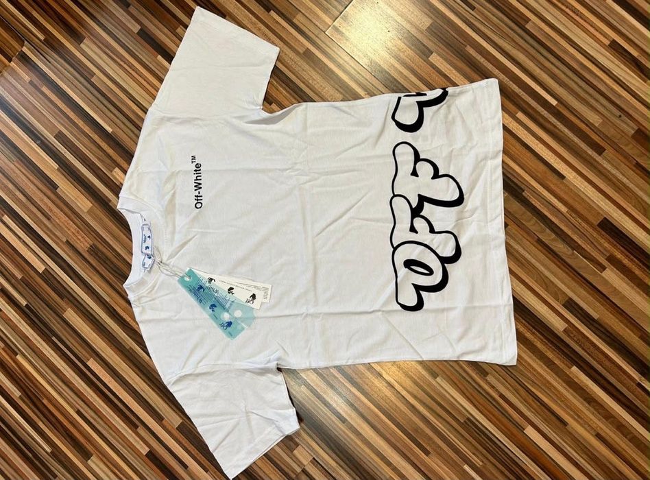 Tricou Off White nou alb