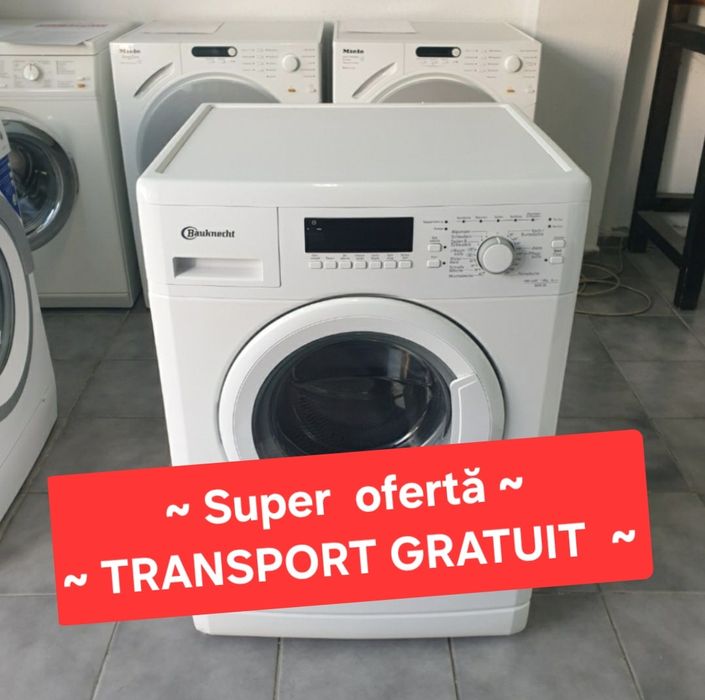 Transport gratuit  ! Mașină de spălat    Bauknecht  / wa 6412  w1AWS