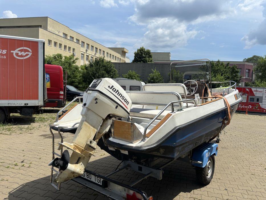 Barca Motor Johnson 40 CP 2 Pistoane Acte Zi