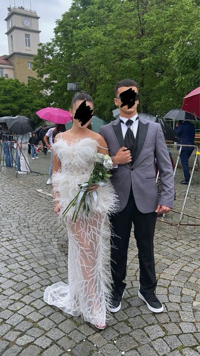 Дизайнерска абитуриентска рокля – уникат!