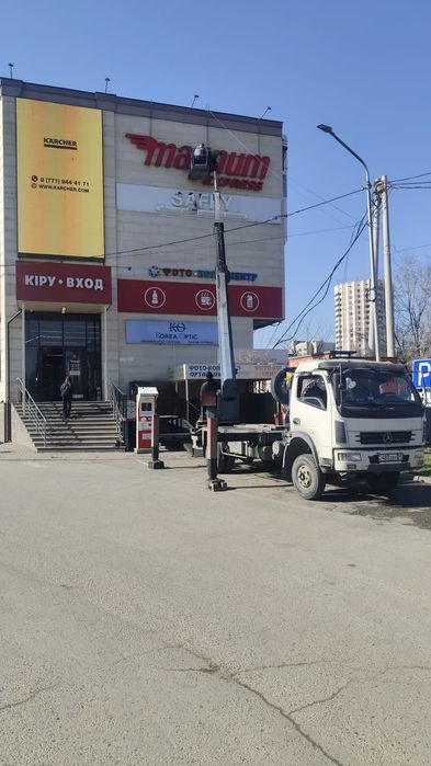 Услуги, аренда автовышек Алматы