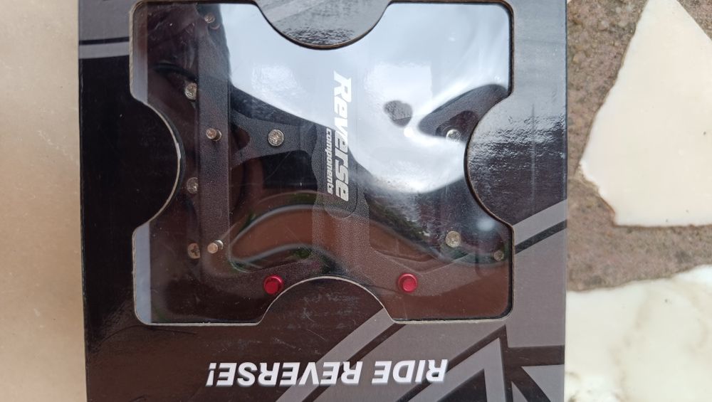 Pedale MTB bicicleta,cu platformă Reverse Components Black One