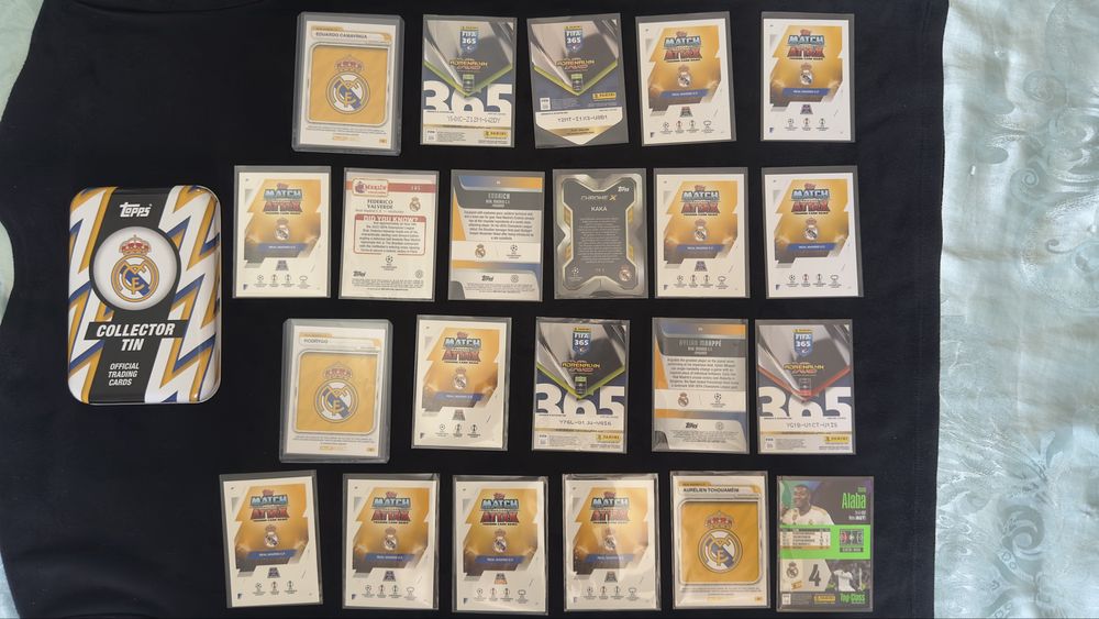Lot Real Madrid 22 Carduri Topps