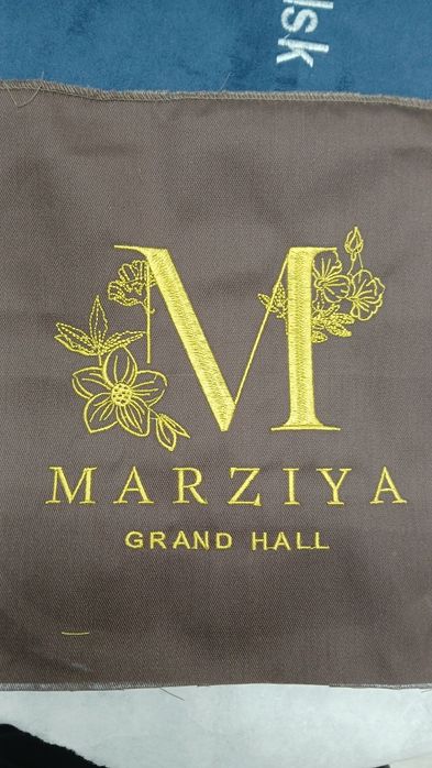 Машинная вышивка