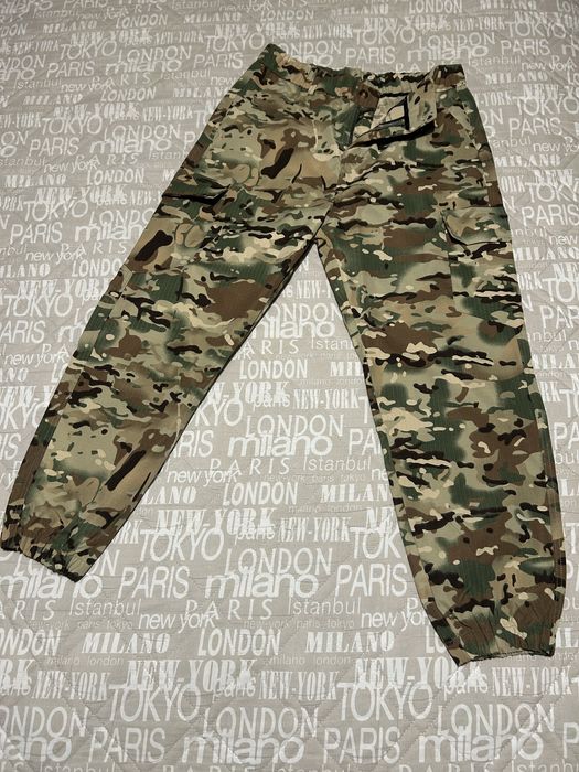 Мъжки камуфлажни карго панталони