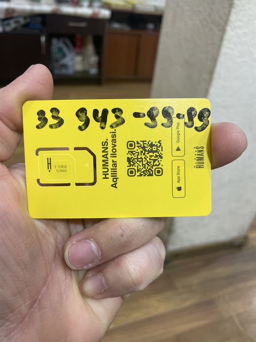 Hummans tel nomer sotiladi