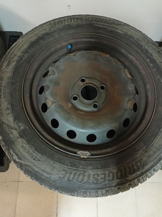 Джанти 15 , 4х100 с гуми 195/65/15