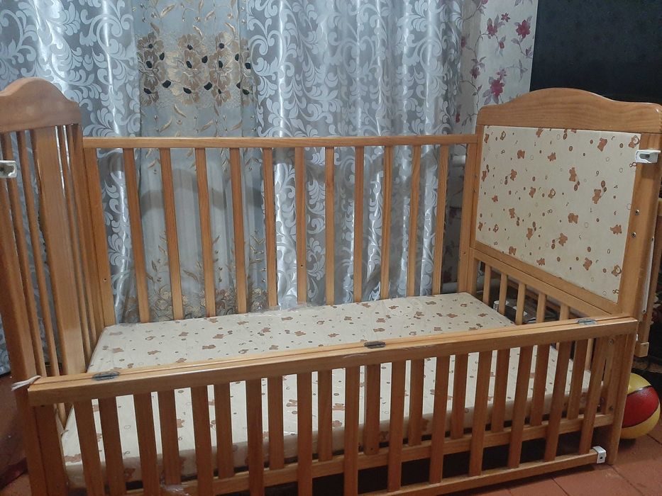 Детская кровать манеж б/у