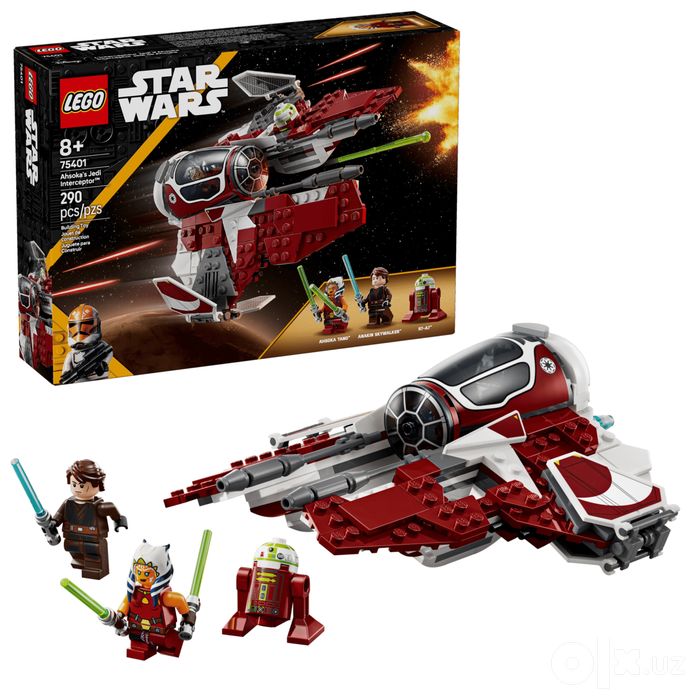 Ahsoka’s Jedi Interceptor Lego *новый упакованный*