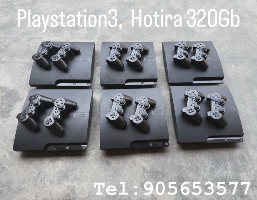 Playstation 3. Slim 320gb hotir