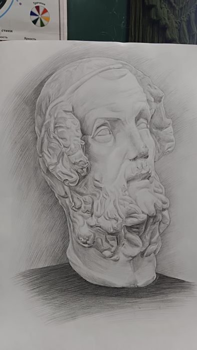 Рисунок выполненный на отлично