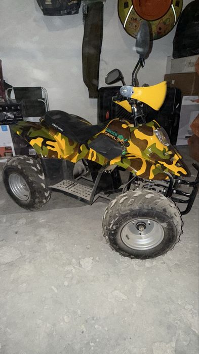 Детский электро квадроцикл GreenCamel