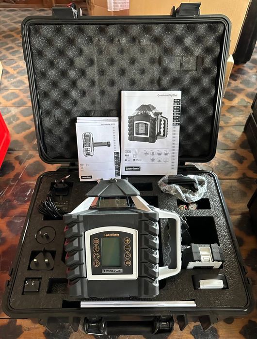 Ротационные лазеры, Лазерный уровень Laserliner Quadrum DigiPlus M350