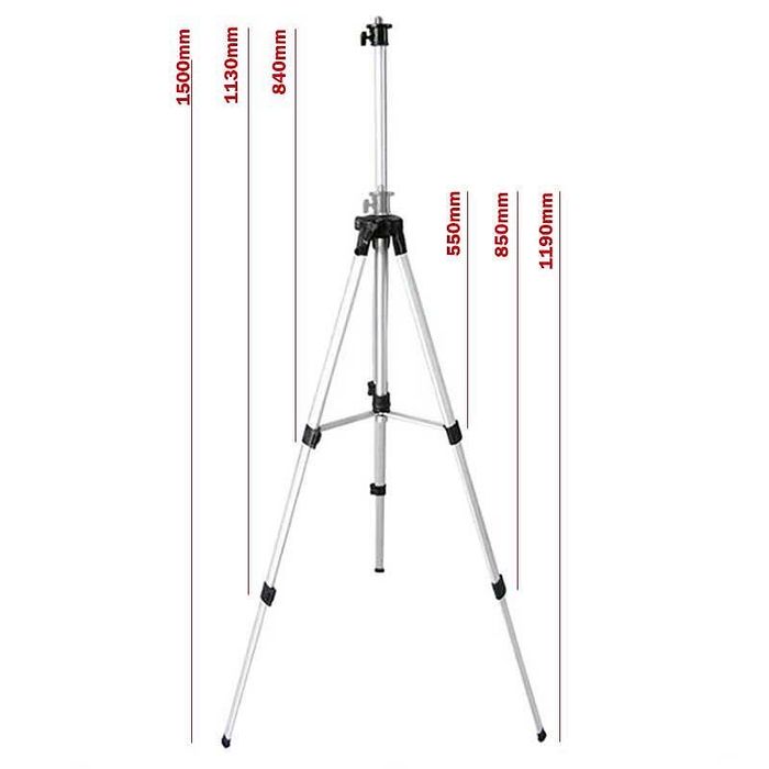 Статив (тринога) за лазерен нивелир PROCRAFT - 150 cm