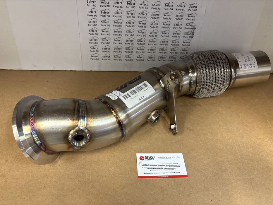 Downpipe Даунпайп BMW B48 G01 G02 20i 30ix 30eG30 G20 RM motors 112129
