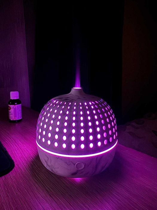 Umidificator de aer nou + ulei esential de violete