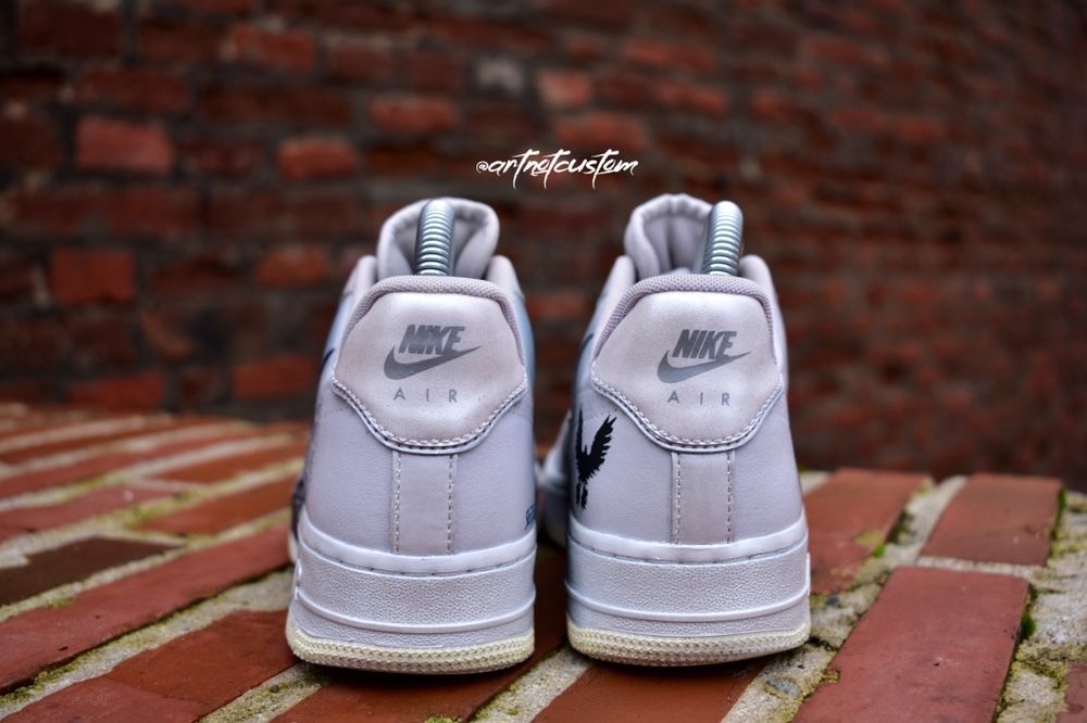 AF1 custom shoes, Nike Air Force 1, personalizare sneakersi, Vikings
