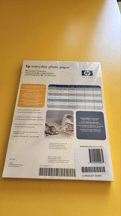 Vand hartie foto HP, bundle