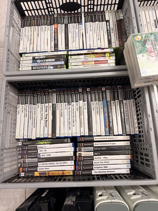 Lot jocuri video și console Xbox 360, PS3, Nintendo Wii