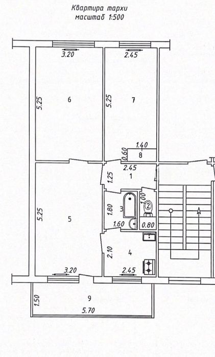 Юнусабд 7 альфрагамус 3/3/4 67м²