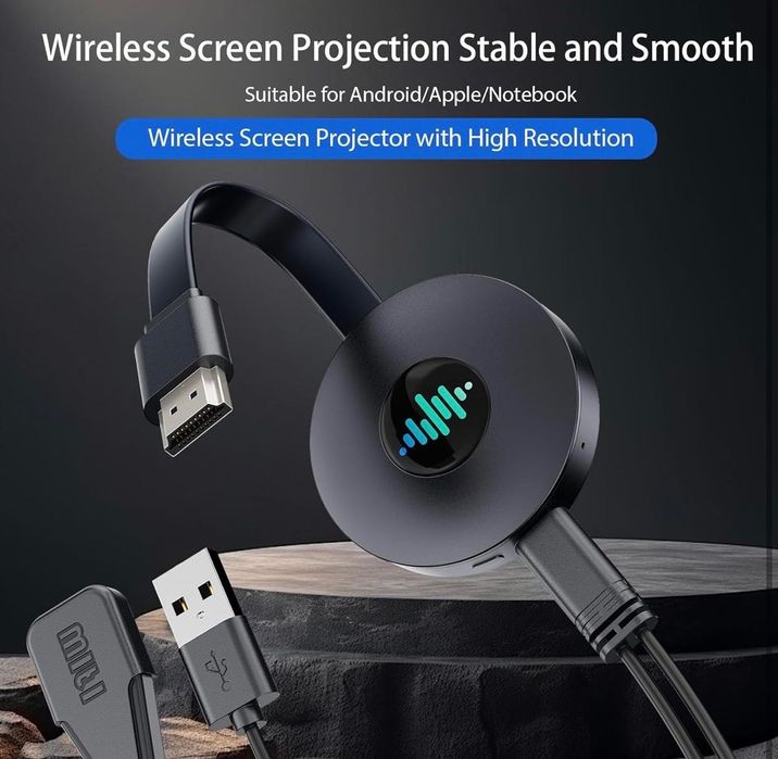 Адаптер Dongle HDMI Wireless Miracast 4K IOS ANDROID AirPlay