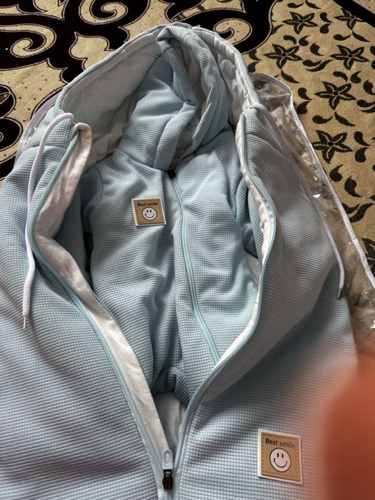 Конверт + комбинезон для малыша на выписку