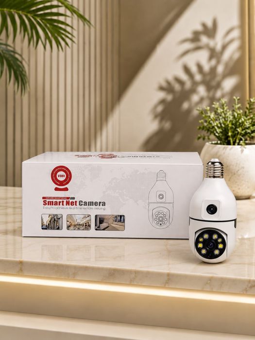 Патрон камера 360 двойной камера Wifi camera 360 Доставка есть!