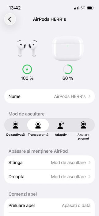 AirPods 4 Apple ANC Noice Cancelling Garantie 11.2026