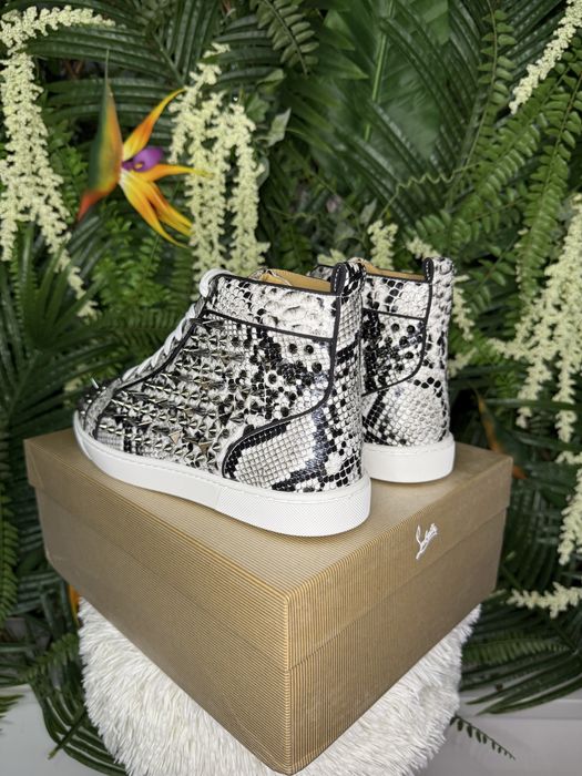 Christian Louboutin High Phyton White