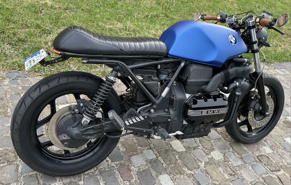 Cafe Racer BMW K75 - Visul albastru