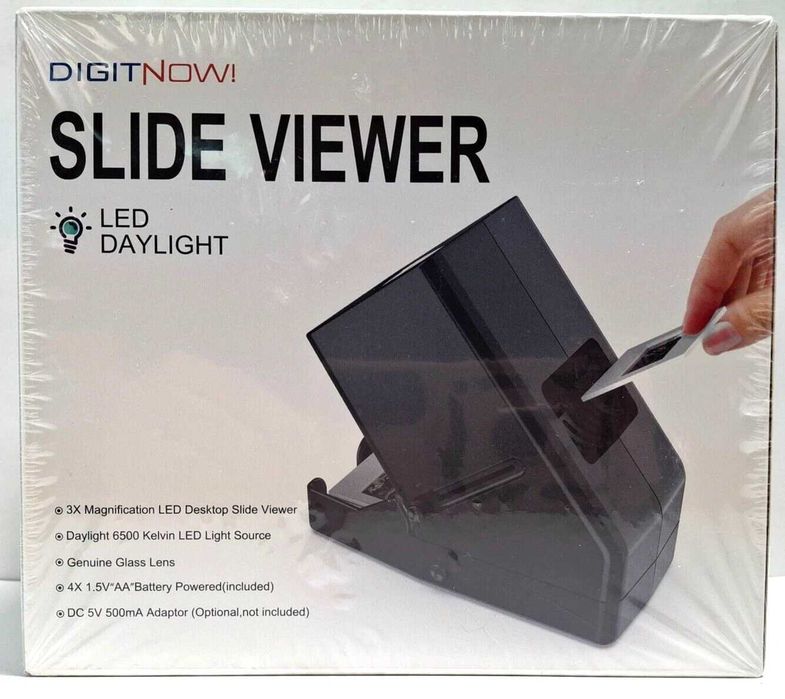 LED слайд вюър Slide Viewer - за диапозитиви и негативи , DIGITNOW