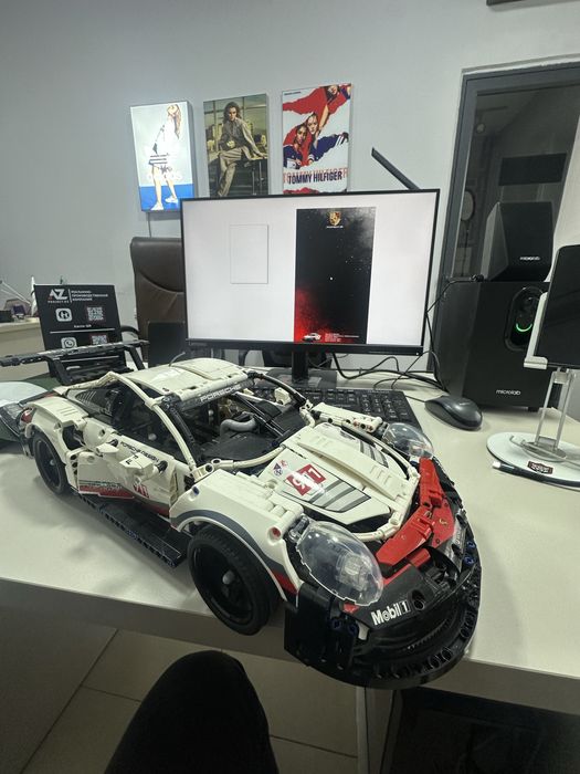 Porsche 911 конструктор картина