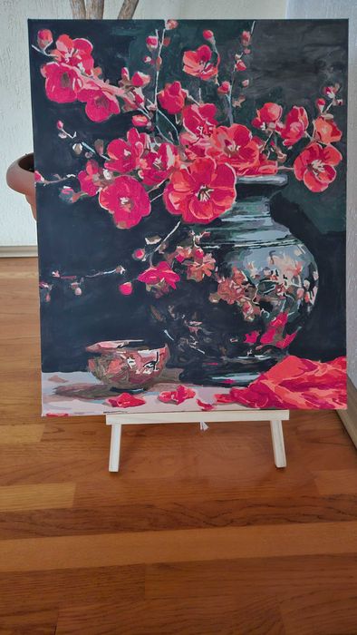 Pictura realizata manual
