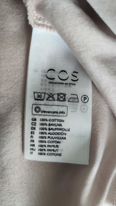 Rochie COS roz trandafiriu