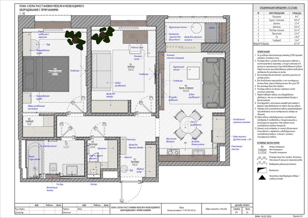 Разработка профессиональных рабочих чертежей