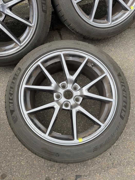 Jante 18 Tesla Model 3 - Anvelope vara 235 45 R18+Senzori presiune BLE