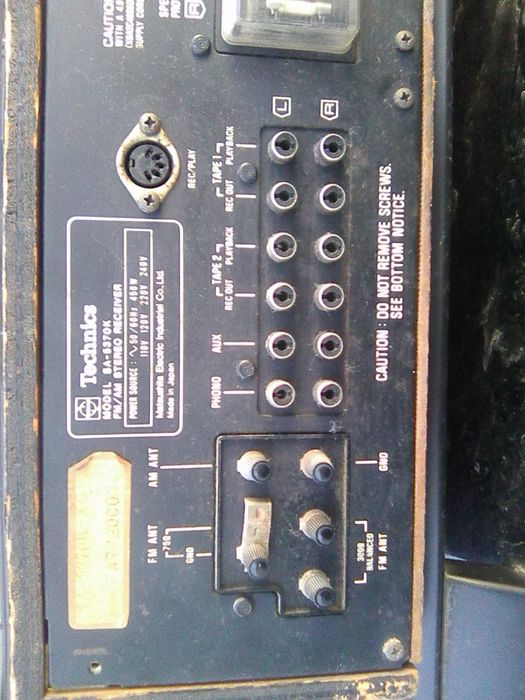 amplificator amplituner technics