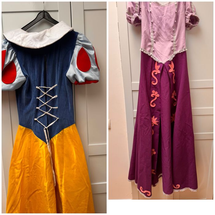 Rochie carnaval Alba ca Zapada/ Rapunzel