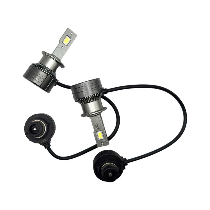 Крушки D2S LED 25 000lm 70w + 250% ксенон лед система, bmw, mercedes