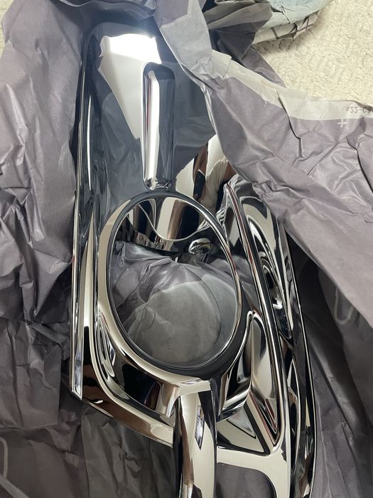 Хром и черный туманка